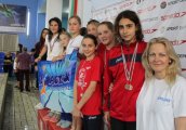Наградиха големите победители в турнира по плуване Цветница за купа SPEEDO