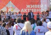 Олимпийски легенди и хиляди ентусиасти отбелязаха старта на Живей Активно в Пловдив