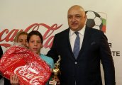 Кралев участва в награждаването на най-добрите играчи от Националната програма Децата и футболът