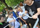 Министърът на спорта Петър Стойчев откри нова площадка в парк Заимов