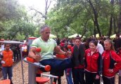 Петър Стойчев и Йорданка Фандъкова откриха нова фитнес площадка в Красна поляна