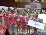 Малките грации от Спортен клуб Прима на турнир Цветята на България