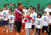 Цветана Пиронкова даде открит урок за деца