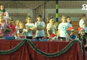 Стотици деца се включиха в коледния турнир по гимнастика