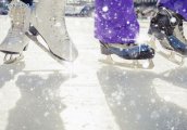 Денонощна ледена пързалка на Ариана